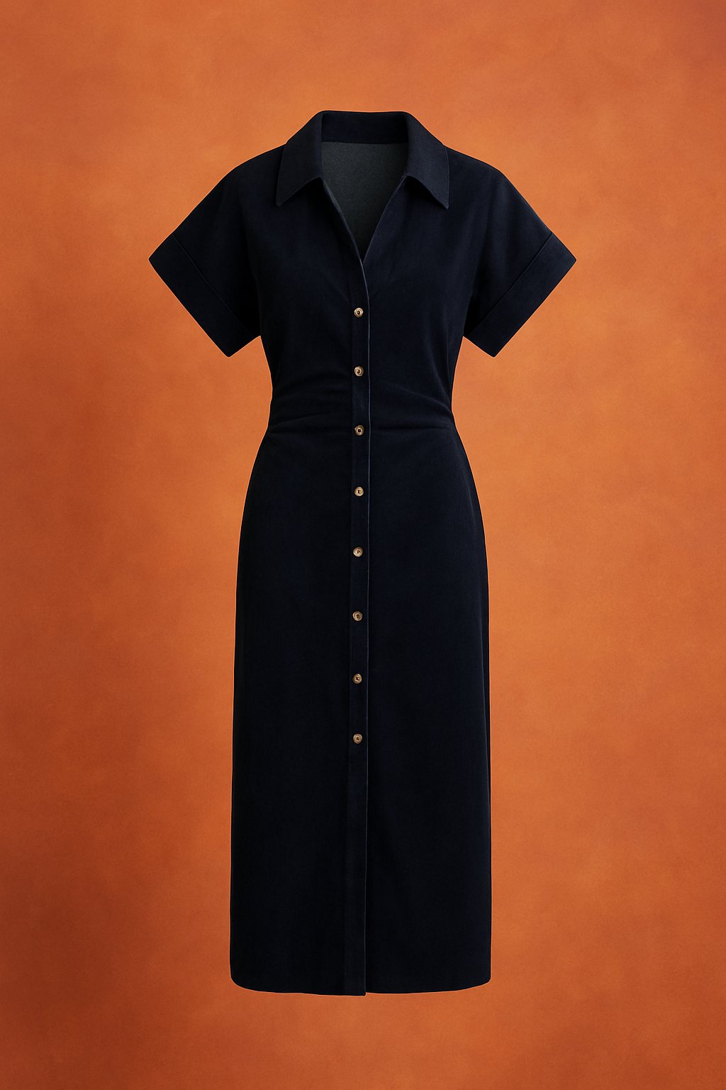 Slim-Fit Denim Dress